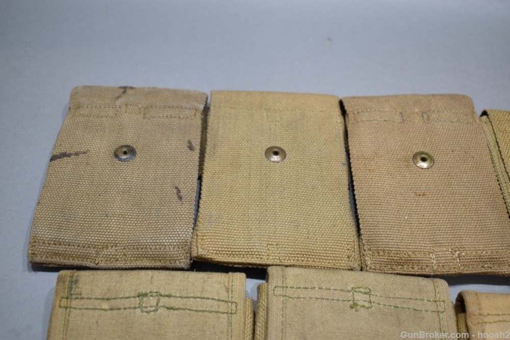 9 US WWI Colt 1911 Dual Magazine Pouches Mills Russell PB & Co FSF Long-img-5