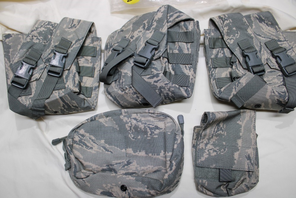 US Military issue M249 m249S Saw Ammunition Pouch Set Gunners Set M240 -img-1