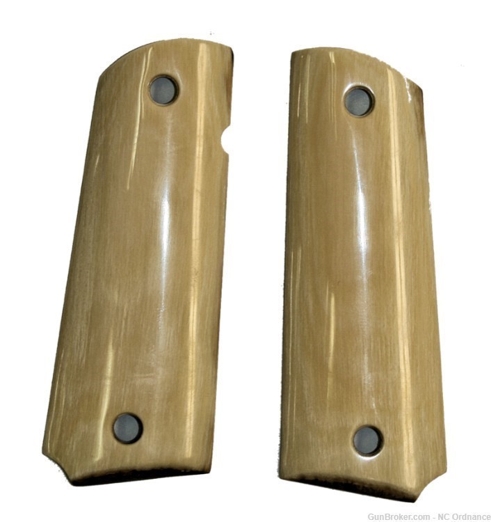 Colt 1911 Siberian Mammoth Ivory Grips-img-0