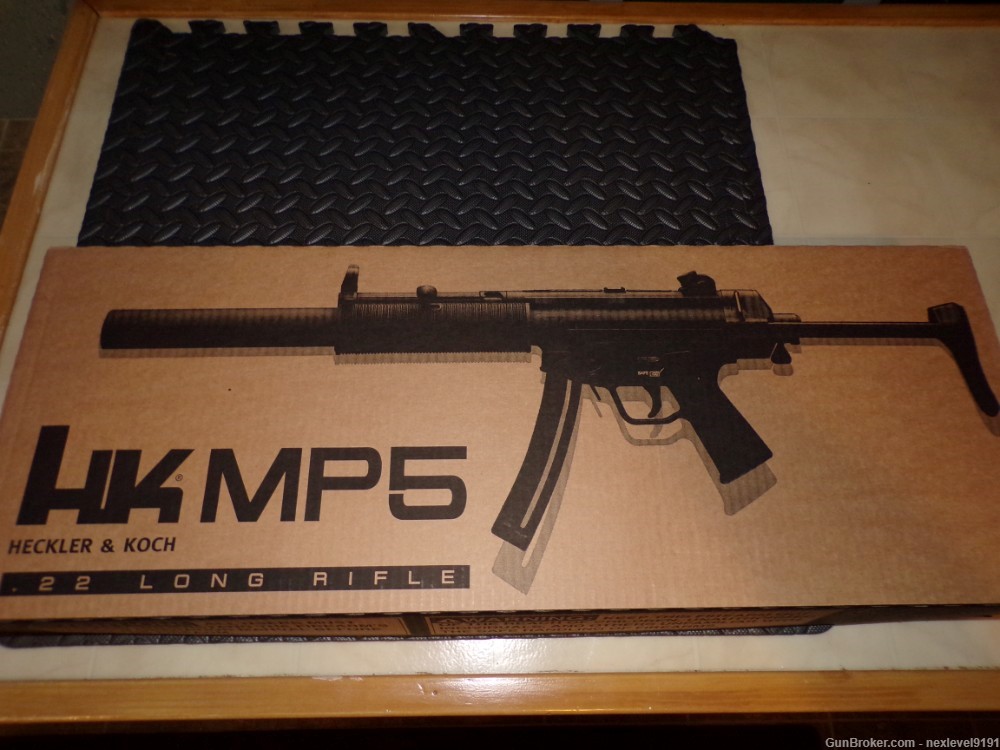 HK MP5 22LR 16.1" Rifle With Stock 25RD Mag-img-2