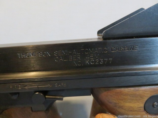 Auto Ordnance Thompson 1927 M-1 Semi-Automatic Carbine .45 acp-img-3