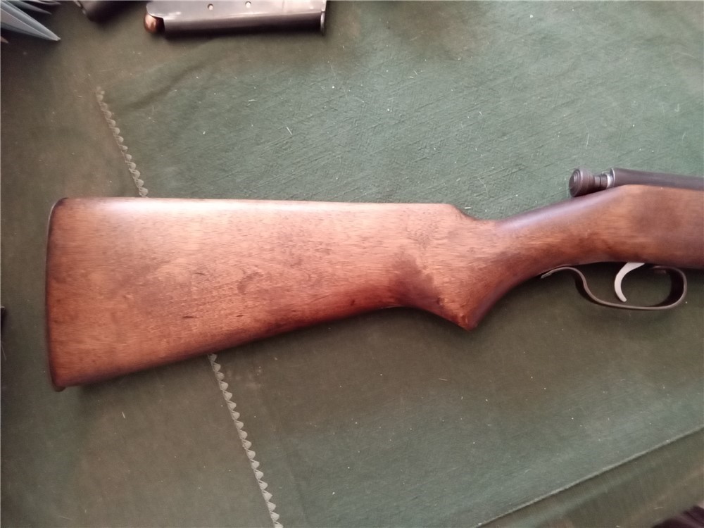 Springfield Model 83 Single shot 22 long tifle bolt action rifle-img-1