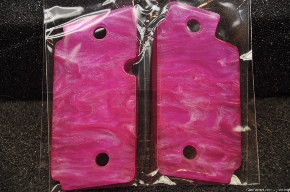 Sig P238 04 grips Faux Pink Pearlite-img-2