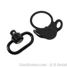 Sling Adapter End Plate w/Quick Release Swivel Ring-img-0