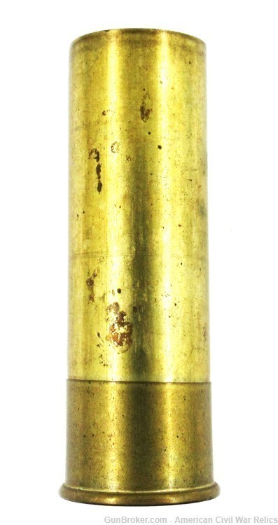 Scarce Eley 10 12 Brass Shotshell 2.5" N.P.E. -img-1