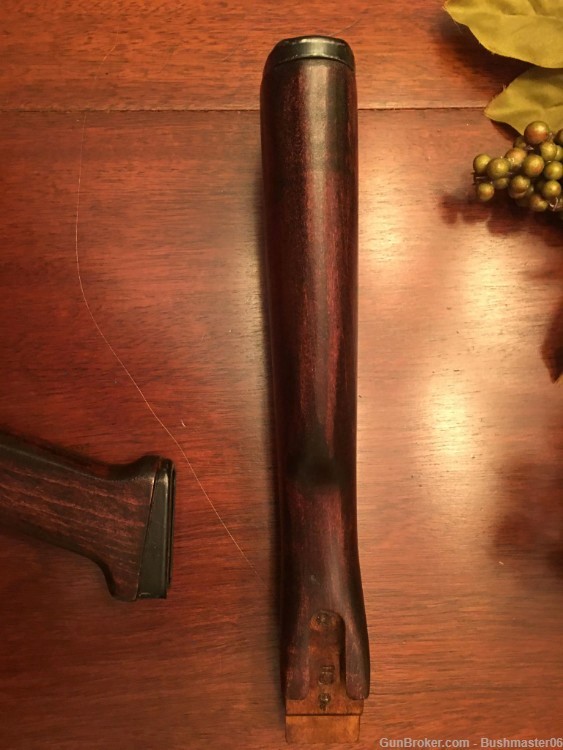Mahogany-red Hardwood AKM Stock, US Made AK74 AK-47 AK Wood-img-4