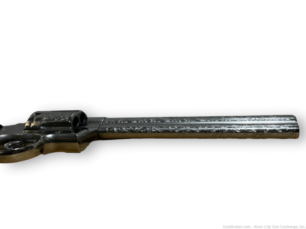 Colt Anaconda 8” 44 Mag Engraved Revolver Stainless-img-10