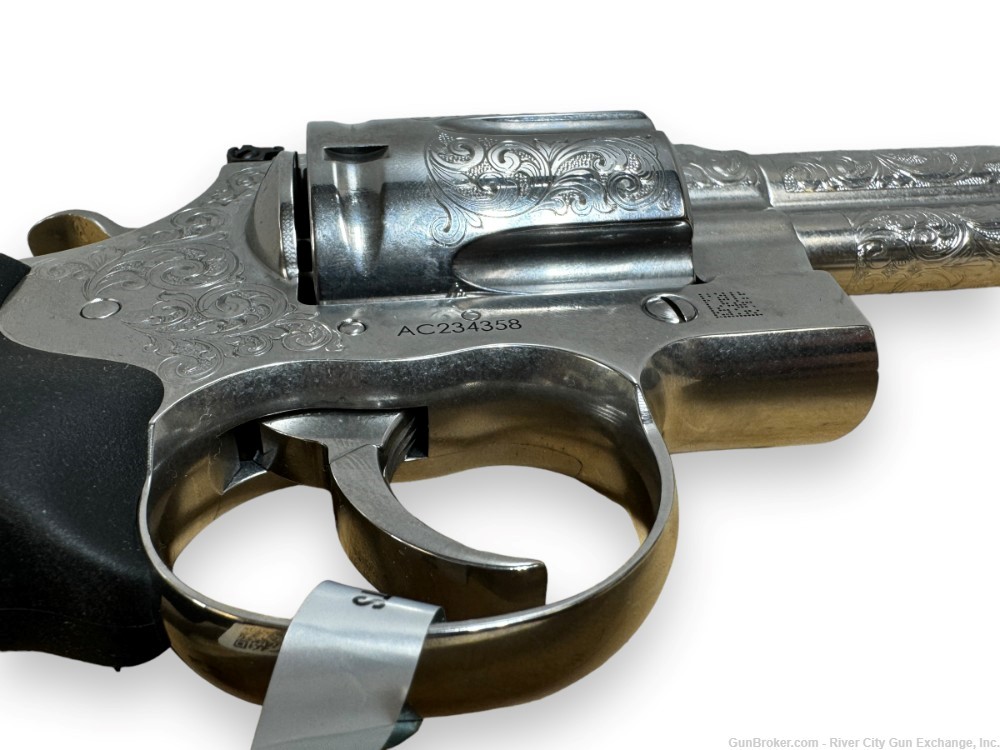 Colt Anaconda 8” 44 Mag Engraved Revolver Stainless-img-8