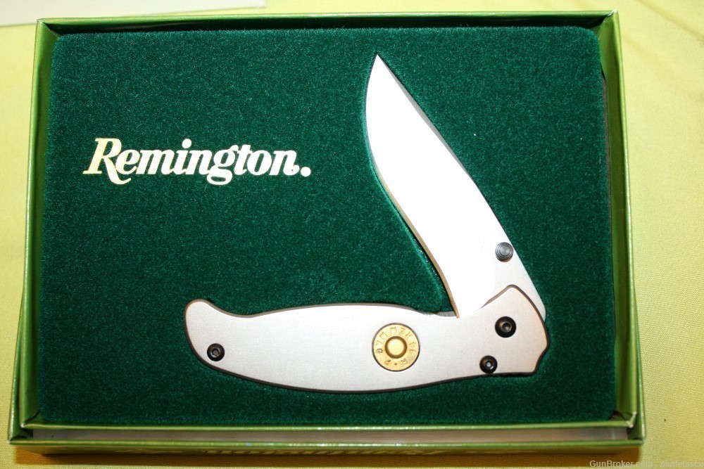 Remington .44 Magnum 50th Anniversary knife, New In Box-img-3