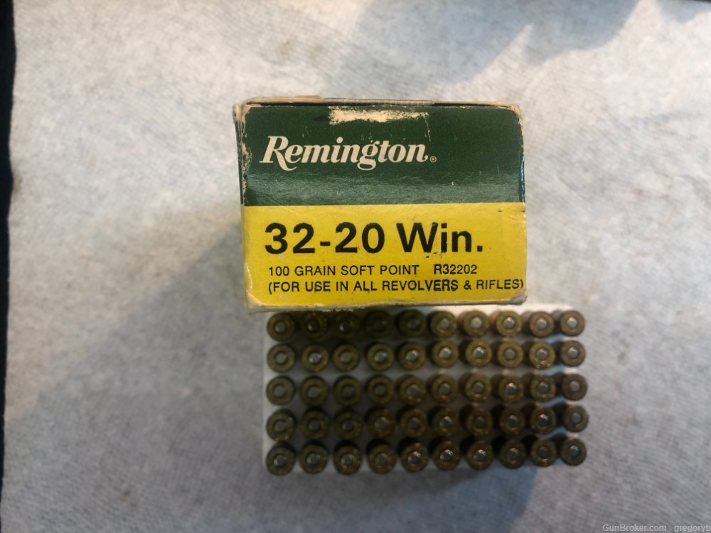 50 rnds. Remington 32-20 wcf-img-1