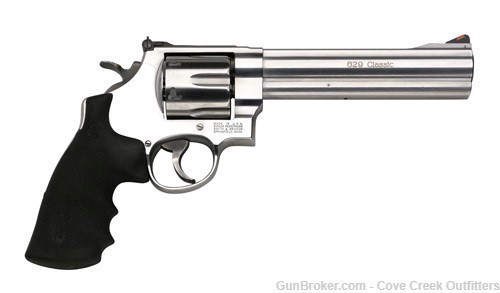 Smith & Wesson Model 629 44 MAG 6.5" 163638 Free 2nd Day Air Shipping-img-0