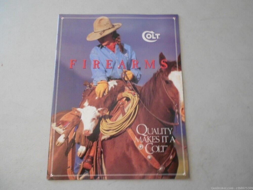 Colt Firearms Collectors Edition Quality Makes it a Colt 1996-img-0