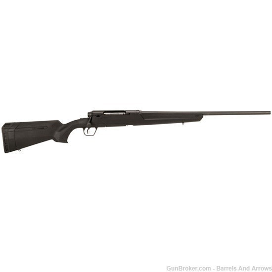 Savage 57374 Axis II Bolt Action Rifle 280 AI 22" Bbl, Blk Syn Stock-img-0