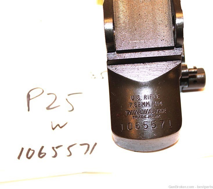 M14 Demilled Receiver Paper Weight "W"- #P25-img-1