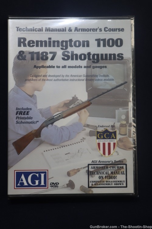 AGI Technical Manual Armorers Course Instructional DVD Remington 1100 1187-img-0