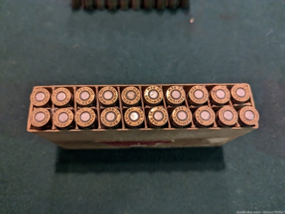 2 Boxes Of Vintage Factory Loaded .30 Remington Ammo 40 rounds -img-3