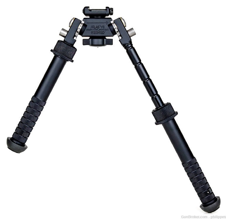 BT10 V8 Atlas Bipod with Two Screw Clamp Assembly-img-2