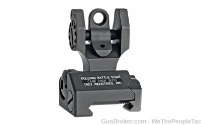 TROY BattleSight Front Back Up Iron Sight Black Tier 1 Ops 1st Pick BUIS-img-4