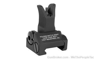 TROY BattleSight Front Back Up Iron Sight Black Tier 1 Ops 1st Pick BUIS-img-0