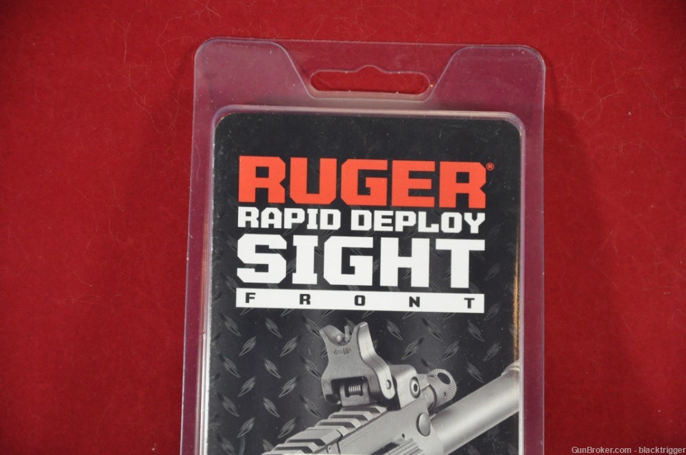 Ruger 90414 Rapid Deploy Front Sight Black Ruger SR-22/SR-556/SR-762-img-2