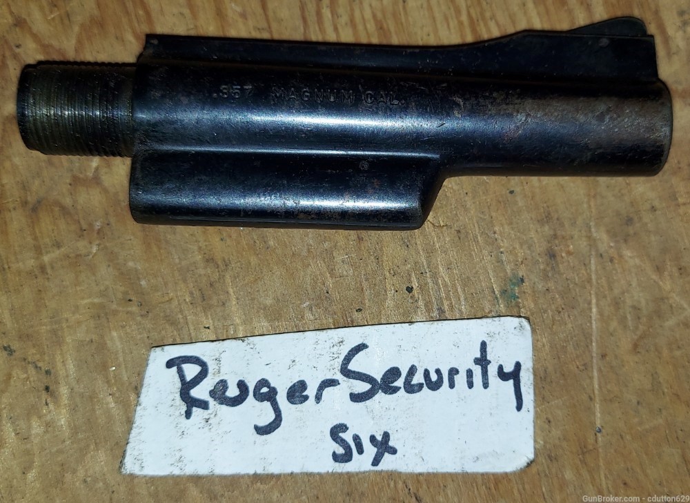 Ruger Security Six blued 4 inch .357 magnum barrel.-img-0