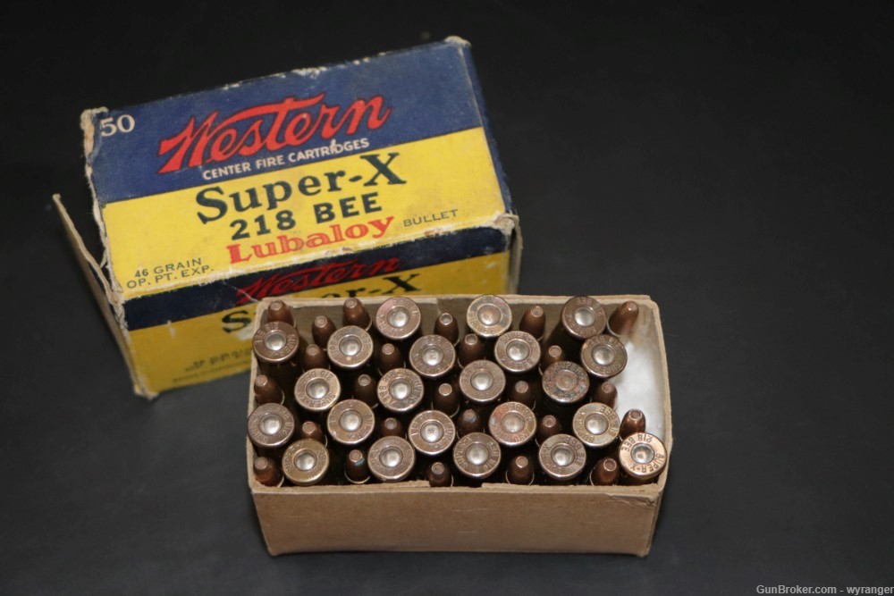 Western Super-X 218 Bee 46 Gr - Partial 47 Rds-img-2