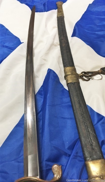 Sword Foot Officers model 1850 Civil War-img-1