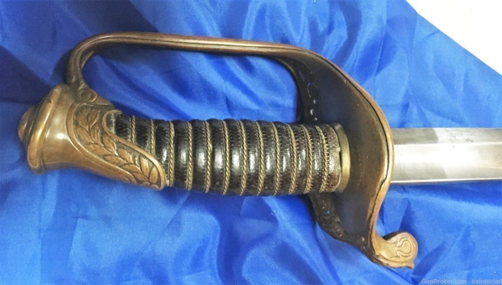 Sword Foot Officers model 1850 Civil War-img-8