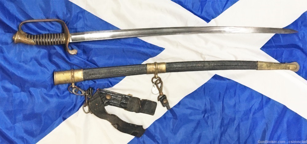 Sword Foot Officers model 1850 Civil War-img-0