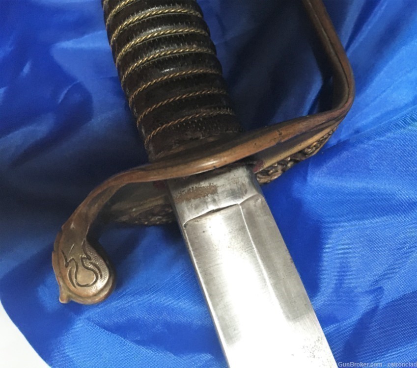 Sword Foot Officers model 1850 Civil War-img-4