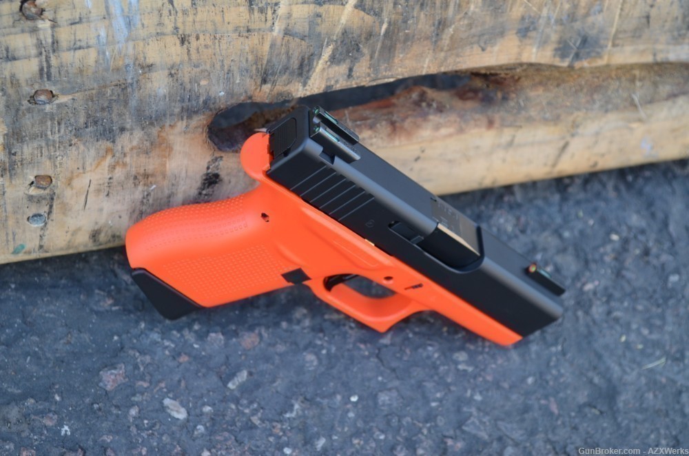 Glock 43 Agency Trigger Truglo TFX Pro NS X-Werks H Orange & Armor Black-img-4