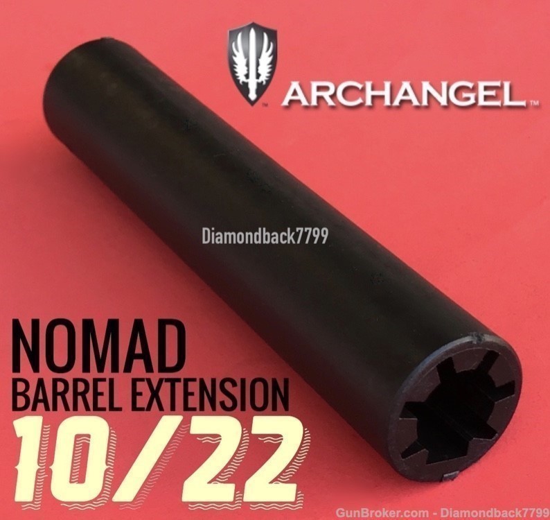ARCHANGEL NOMAD Faux Barrel Weight for RUGER 10/22-img-0