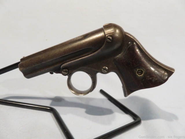Remington Elliott's Five Shot "Ring Trigger"  Derringer, .22 short rimfire -img-0