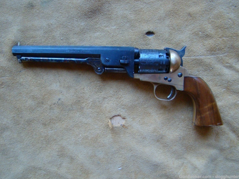 Pietta Model 1851 Navy  "Old West" .36-Cal. Black-Powder Revolver-img-1