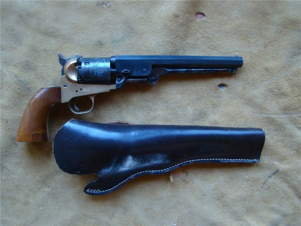 Pietta Model 1851 Navy  "Old West" .36-Cal. Black-Powder Revolver-img-0