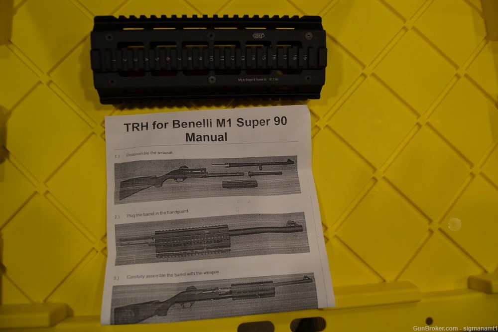 B&T Brugger Thomet Benelli M1 Super 90 Shotgun Tactical Quad Rail -img-4