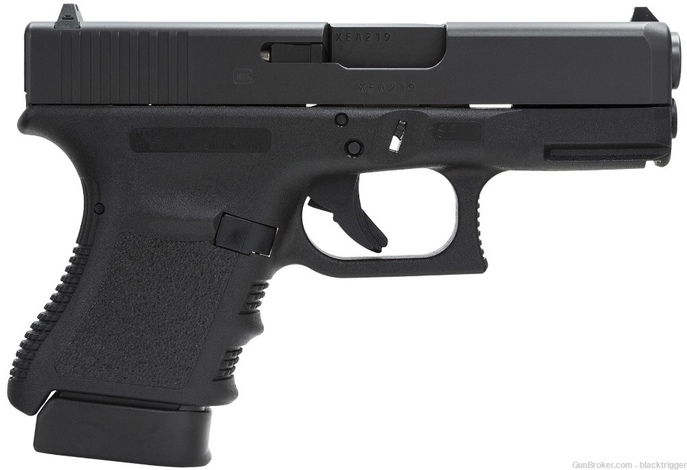 Glock PH3050201 G30S Gen3 45 ACP 10+1 3.78" Black Serrated Slide Ploymer  -img-1