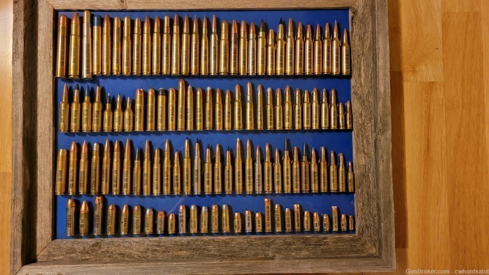 cartridge display board NEW "DANGEROUS GAME/SAFARI" calibers-img-4