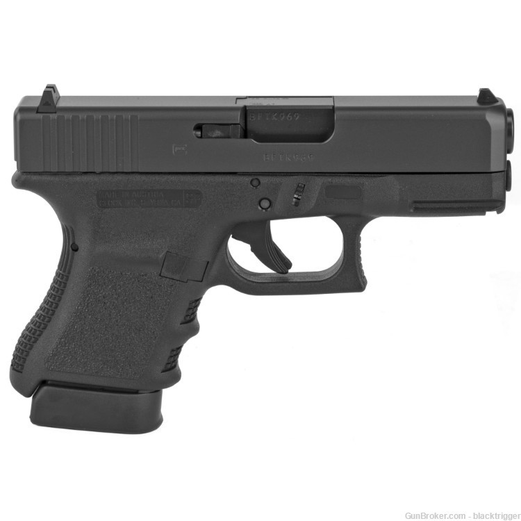 Glock PF3050201 G30 Short Frame CA Compliant 45ACP 3.78" 10+1 Overall Black-img-3