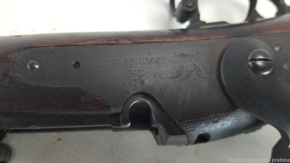 US Springfield Model 1888 Trapdoor Rifle .45-70 Gov’t – Antique No FFL-img-28