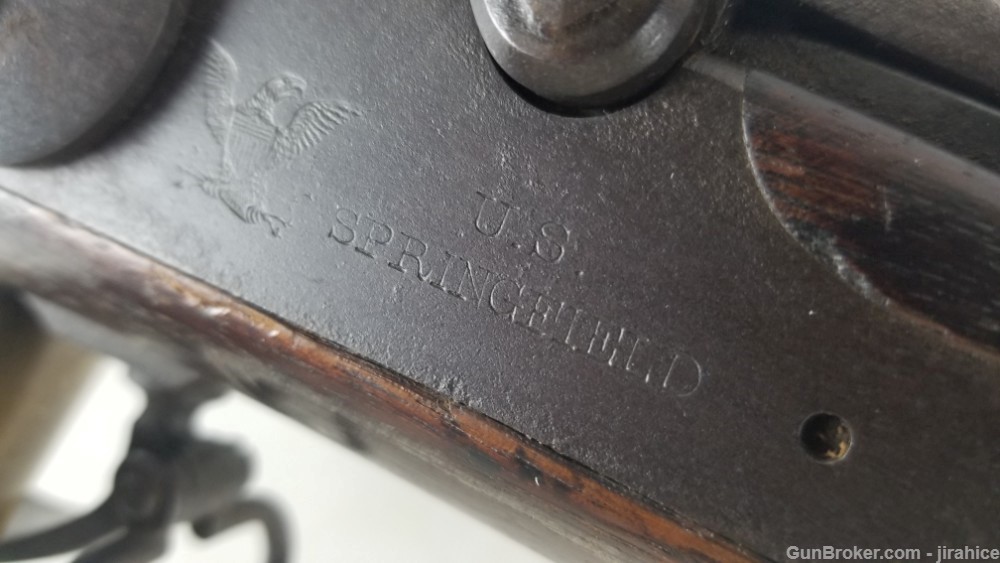 US Springfield Model 1888 Trapdoor Rifle .45-70 Gov’t – Antique No FFL-img-41