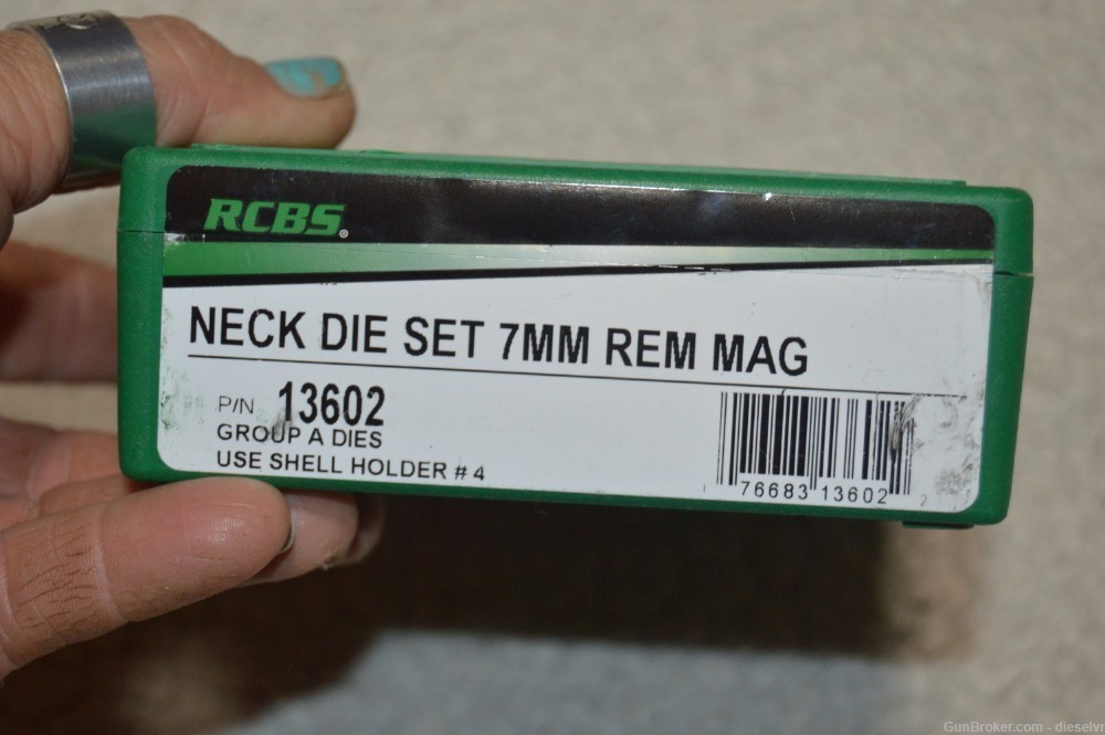 New RCBS 7mm Remington Magnum Neck Die Set-img-1