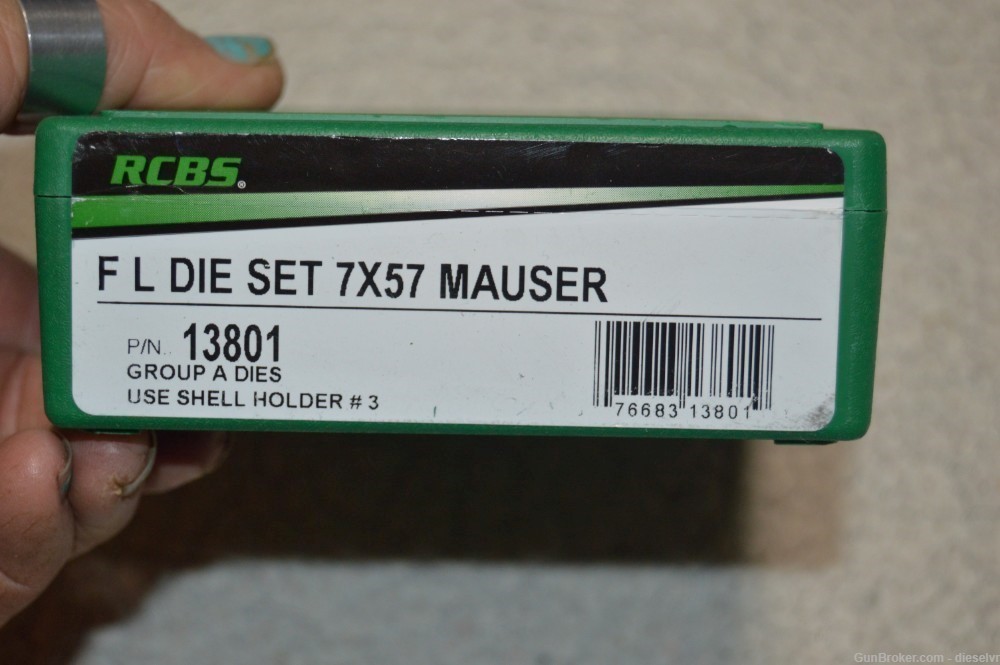 New RCBS 7x57 mm Mauser Full Length Die SET-img-1