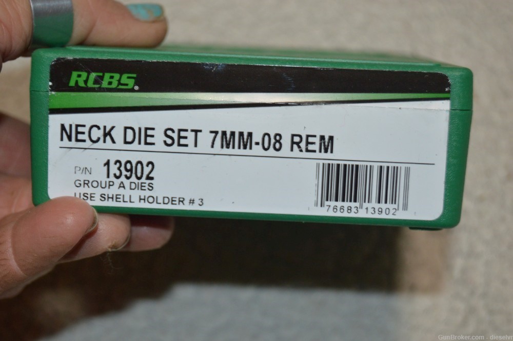 NEW RCBS 7mm -08 Remington Neck Die SET-img-1