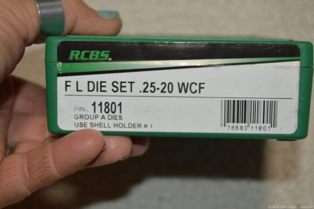 New RCBS 25-20 Winchester Full Length Die SET-img-1