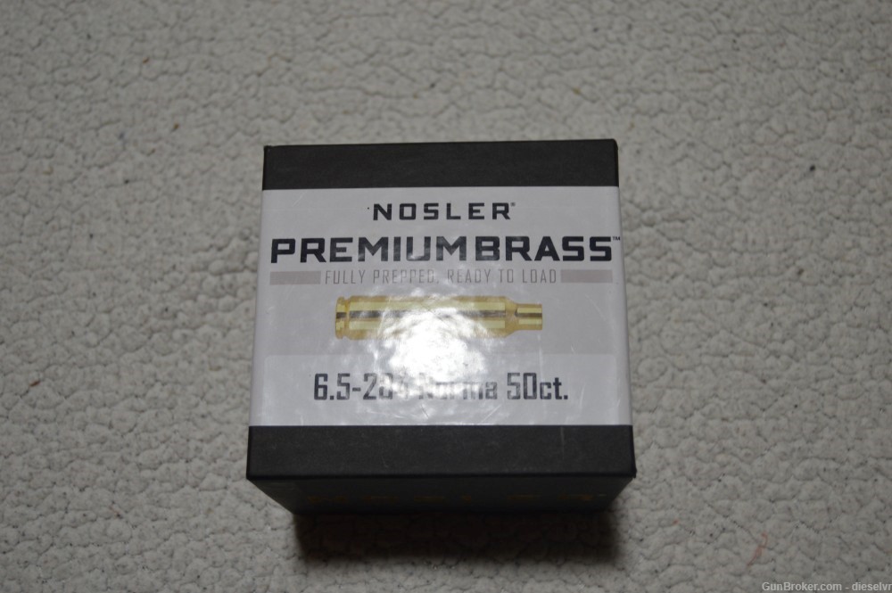 44 NEW Nosler 6.5-284 Norma BRASS Shell Casings-img-0
