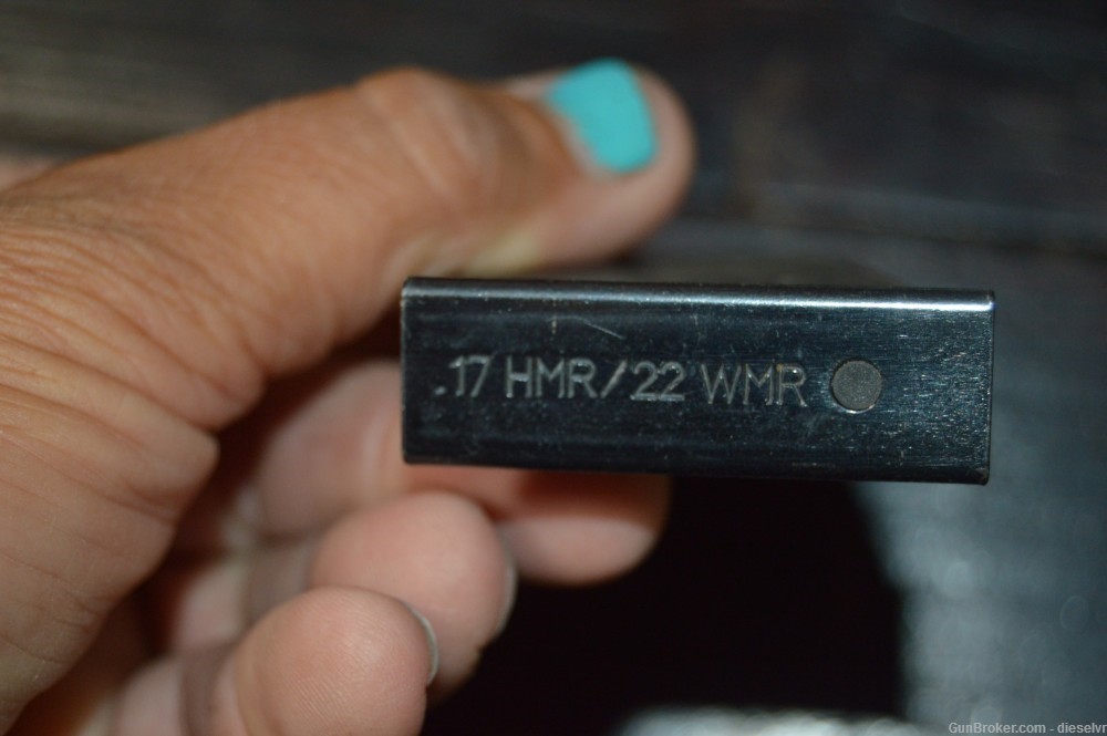 FACTORY CZ 452 22 WMR ( 22 Magnum ) 17 HMR 5 round MAGAZINE-img-3