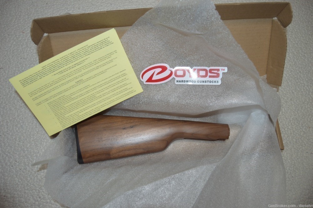 NEW BOYD'S Walnut Winchester PRE '64 Butt Stock-img-3