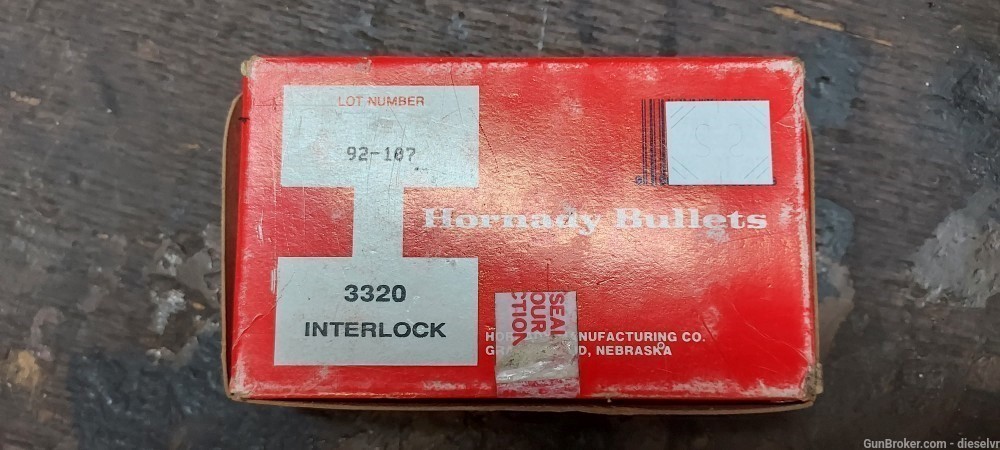 79 Discontinued Hornady . 338 " / Caliber 225 Grain Spire Point Bullets-img-2