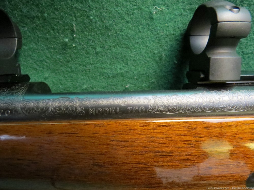 Remington 700 BDL .25-06 Rem 24" Engraved, Excellent Condition-img-7